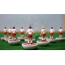 Subbuteo Andrew Table Soccer Poland World Cup 1982 on Lightweight Bases 